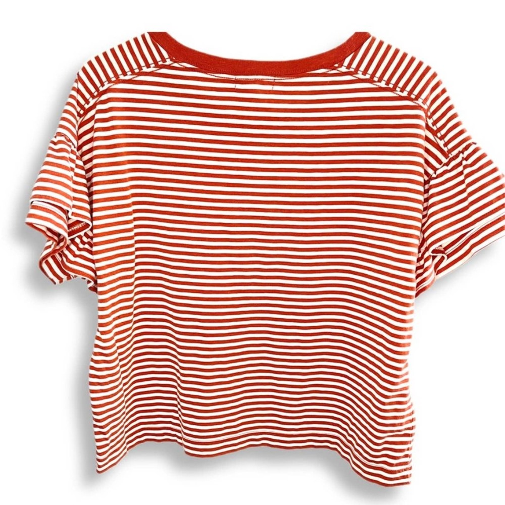 Madewell | Ruffle-Sleeve Tee - Picture 2 of 4